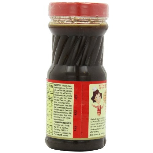 Cj Korean Bbq Sauce, Kalbi, 29.63-Ounce Bottles Pack Of 4