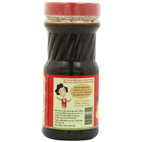 Cj Korean Bbq Sauce, Kalbi, 29.63-Ounce Bottles Pack Of 4