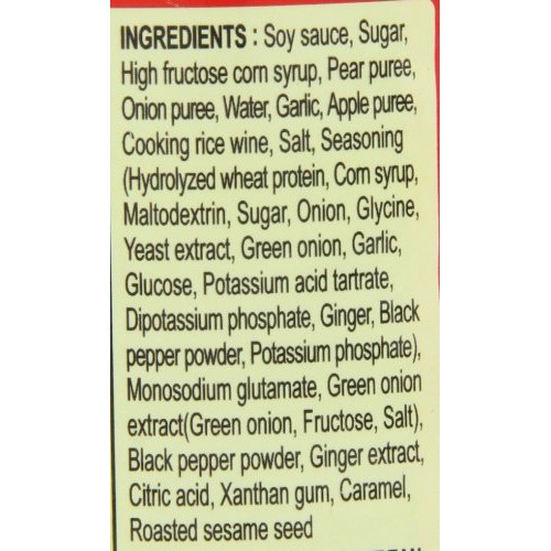 Cj Korean Bbq Sauce, Kalbi, 29.63-Ounce Bottles Pack Of 4