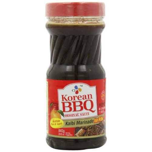 Cj Korean Bbq Sauce, Kalbi, 29.63-Ounce Bottles Pack Of 4