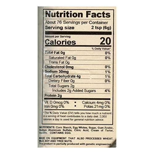 Celebakes By Ck Products Meringue Powder 1 Pound 16 Ounces Pa