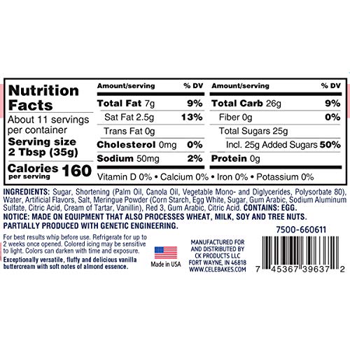 Celebakes by CK Products Perfectly Pink Buttercream Premium Icin...