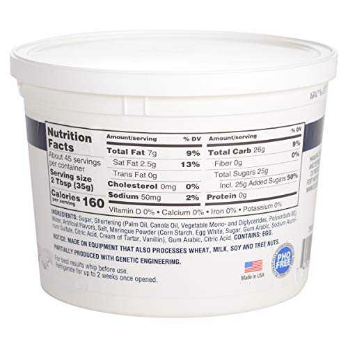 Celebakes Whimsical White Premium Buttercream Icing 3.5 Pounds