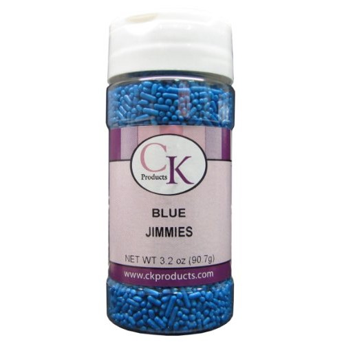 Ck Products 3.2 Oz Bottle Jimmies, Blue