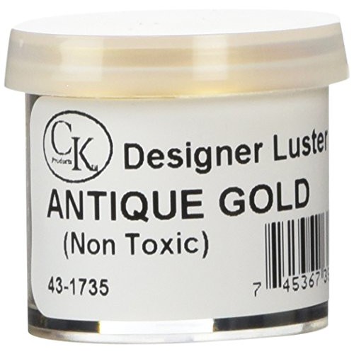 Antique Gold Designer Luster Dust 2 Grams - Ck Products
