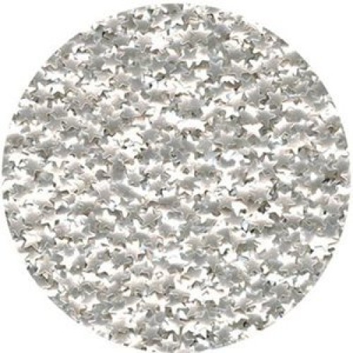 Ck Products Edible Glitter - Stars - Silver - 4.5 G