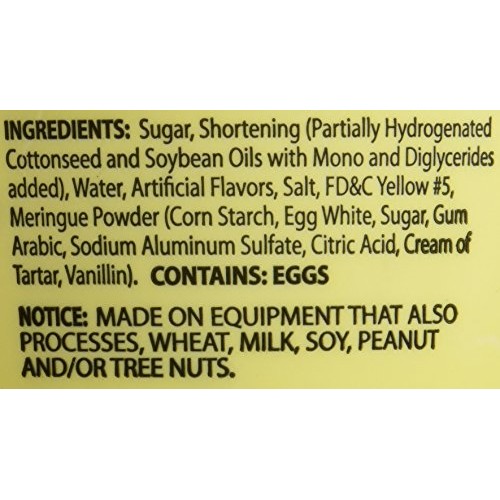 CK Products Buttercream Icing Cake Topper, 15 oz, Yellow