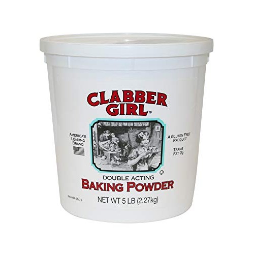 Clabber Girl Baking Powder 5 Pounds 6 Pack 6