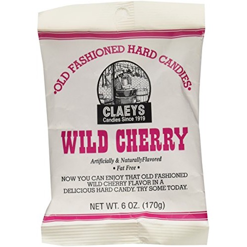 Claeys Wild Cherry Drops - 6 Oz Pack
