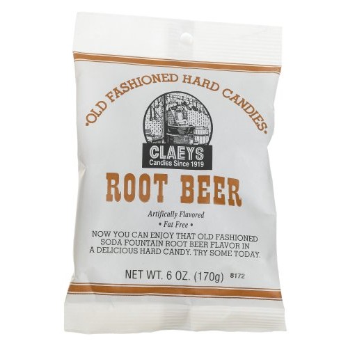 Claeys, Old Fashioned Hard Candy Root Beer, 6 Oz