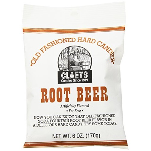 Claeys Root Beer Drops, 6-Ounce Packages Pack Of 12