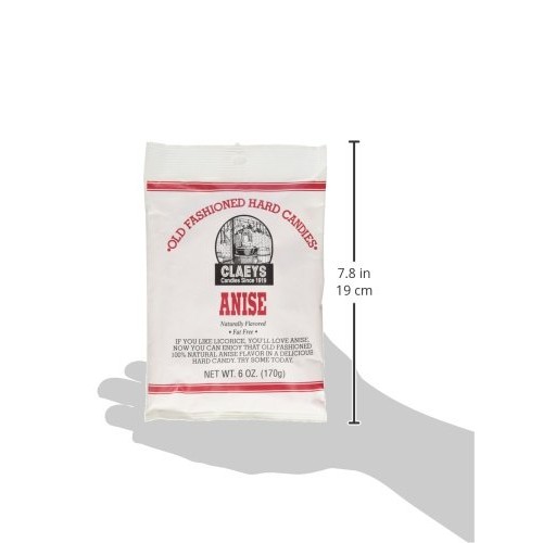 Claeys Green Apple Hard Candy 6 Pack - 6 Oz Bags