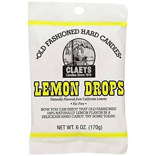 Claeys Old Fashioned Hard Candy Lemon, 6 Ounce - 5 Pack