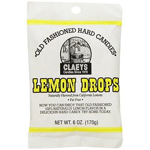 Claeys Old Fashioned Hard Candy Lemon, 6 Ounce