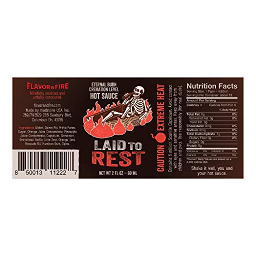 Flavor And Fire Foods, Laid To Rest, Fruit Infused With Pineappl