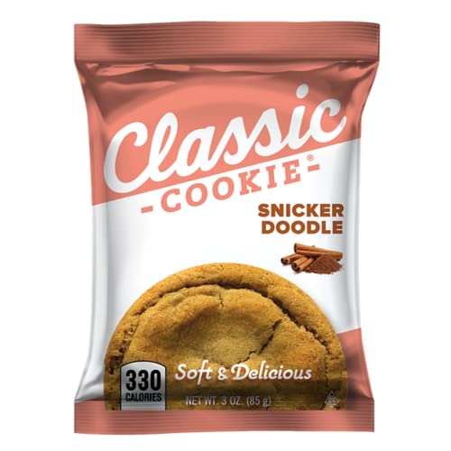 Classic Cookie Soft Baked Snickerdoodle Cookies, 2 Boxes, 16 Ind...