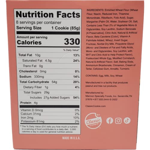 Classic Cookie Soft Baked Snickerdoodle Cookies, 2 Boxes, 16 Ind...