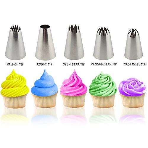 Classic.Simple.Good. Cupcake/Cake Decorating Kit, Easy Cake Deco