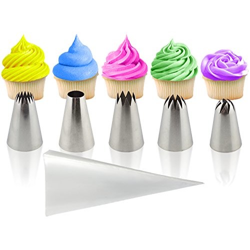 Classic.Simple.Good. Cupcake/Cake Decorating Kit, Easy Cake Deco