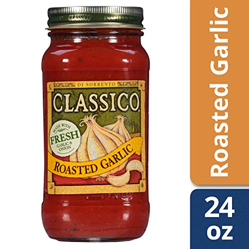 Classico Roasted Garlic Pasta Sauce, 24 Oz Jar
