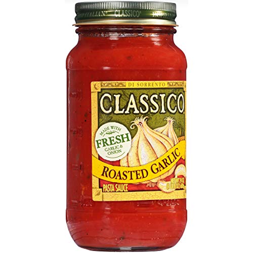 Classico Roasted Garlic Pasta Sauce, 24 Oz Jar