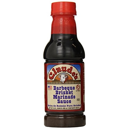 Claudes Bbq Brisket Marinade Sauce, 16-Ounce Pack Of 6