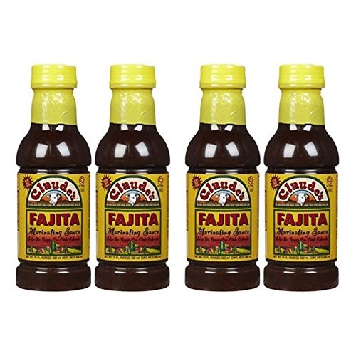 Claudes Fajita Marinade Sauce, 16 Oz, Pack Of 4