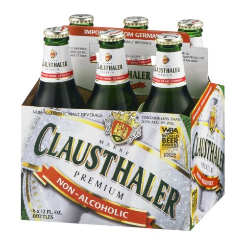 Clausthaler Non-Alcoholic Malt Beverage, 12 Oz Pack Of 6 Bottles