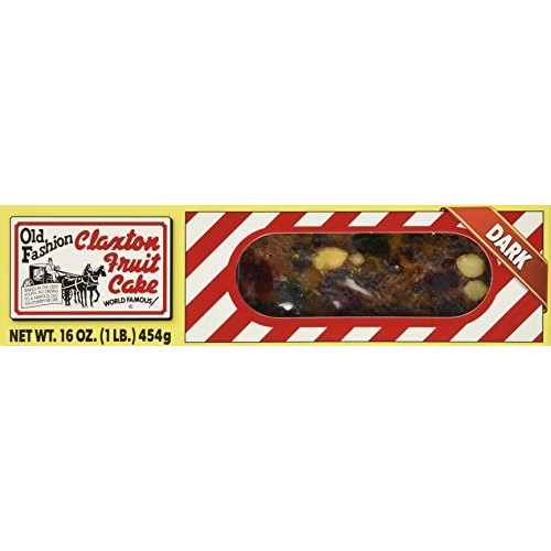 Claxton Fruitcake Fruit Cake Boxed - 1 Lb Dark Recipe