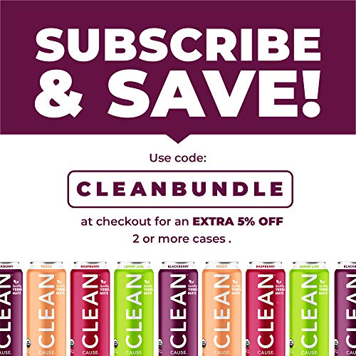 Blackberry Sparkling Yerba Mate - Organic, Low Calorie &Amp; Low Sug