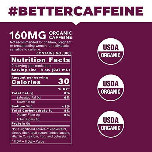 Sparkling Yerba Mate Variety Pack - Organic, Low Calorie &Amp; Low S