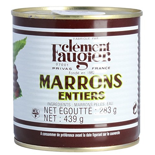 Whole Peeled &Amp; Cooked Chestnuts In Water 439G/15.5 Oz