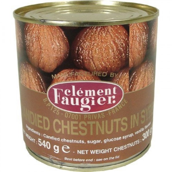 Clement Faugier Candied Chestnuts Marrons Glaces 19 oz
