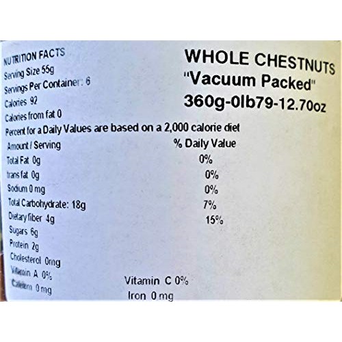 Clement Faugier Marrons Cooked Chestnuts 2 Pack, Total Of 720G