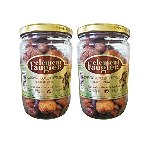Clement Faugier Marrons Cooked Chestnuts 2 Pack, Total Of 720G