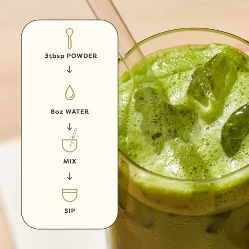 Clevr Blends Ceremonial Matcha Powder, Oat Milk Instant Latte Mi...