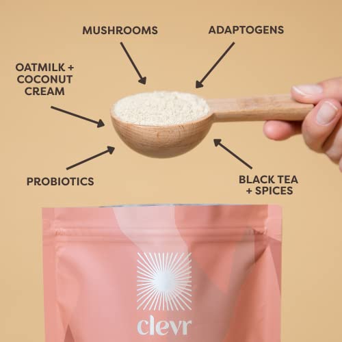 Clevr Blends Chai Tea Latte - Oat Milk Instant SuperLatte Mix wi...