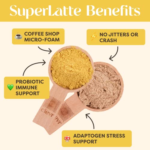 Clevr Blends Starter Kit 2-pack Chai Tea & Golden Turmeric Pow...