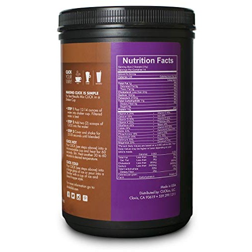 Click All-In-One Protein &Amp; Coffee Meal Replacement Drink Mix, Ca