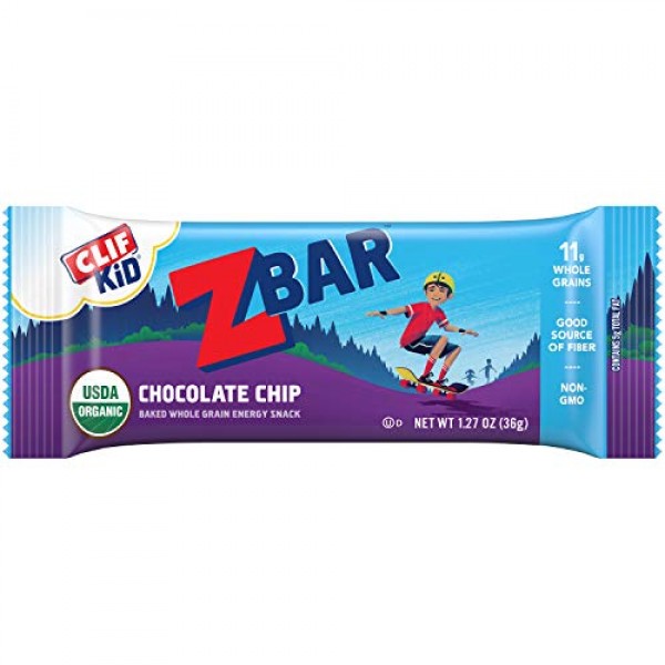 Clif Kid ZBAR - Organic Granola Bars - Chocolate Chip - 1.27 Ou...