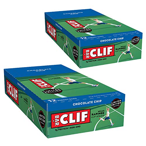 Clif Bars - Energy Bars - Chocolate Chip - Made With Organic Oat
