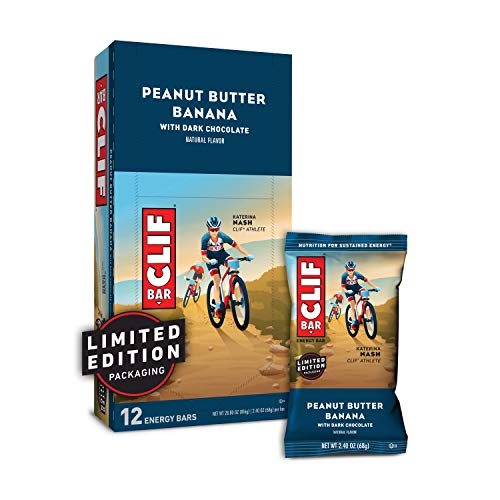 Clif Bar - Energy Bars - Peanut Butter Banana With Dark Chocolat