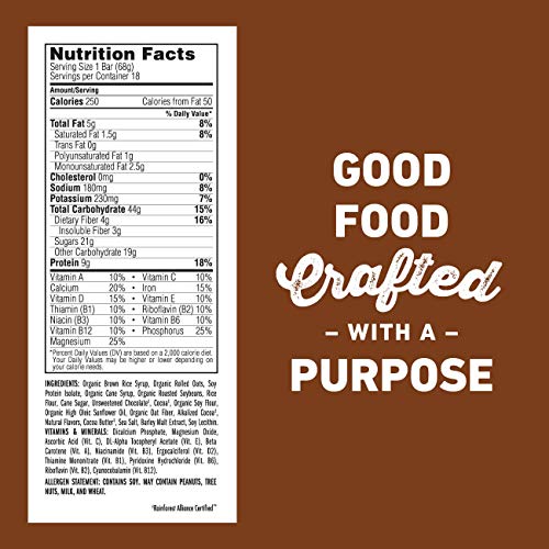 Clif Bar - Energy Bars - Chocolate Brownie - 2.4 Ounce Protein