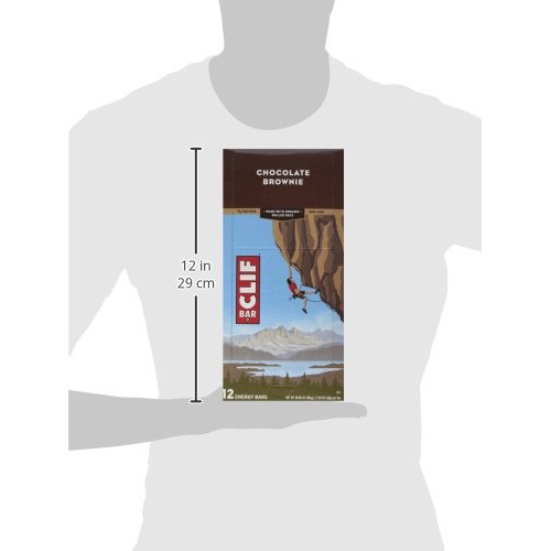 Clif Bar - Energy Bars - Chocolate Brownie - 2.4 Ounce Protein