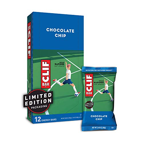 Clif Bar - Energy Bars - Chocolate Chip - 2.4 Ounce Protein Bar