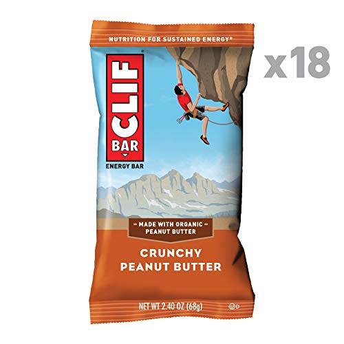 Clif Bar - Energy Bars - Crunchy Peanut Butter - 2.4 Ounce Prot