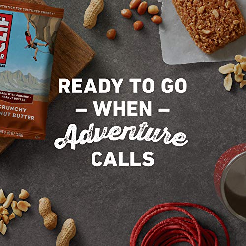 Clif Bar - Energy Bars - Crunchy Peanut Butter - 2.4 Ounce Prot