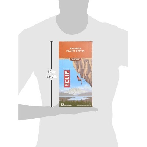 Clif Bar - Energy Bars - Crunchy Peanut Butter - 2.4 Ounce Prot