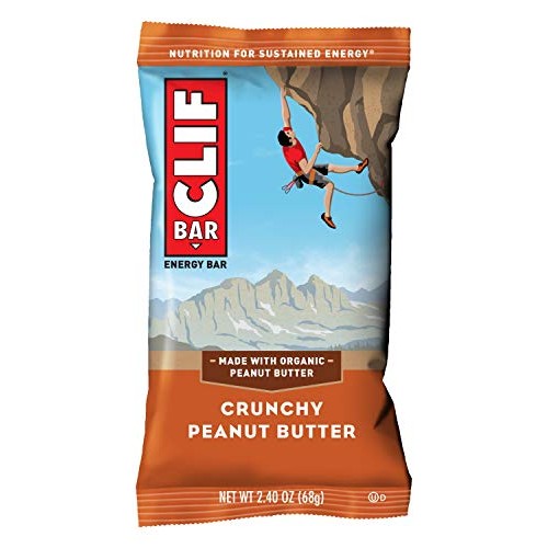 Clif Bar - Energy Bars - Crunchy Peanut Butter - 2.4 Ounce Prot