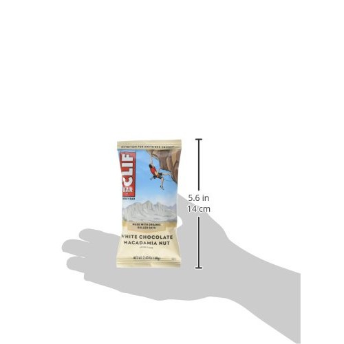 Clif Bar - Energy Bars - White Chocolate Macadamia Nut Flavor -